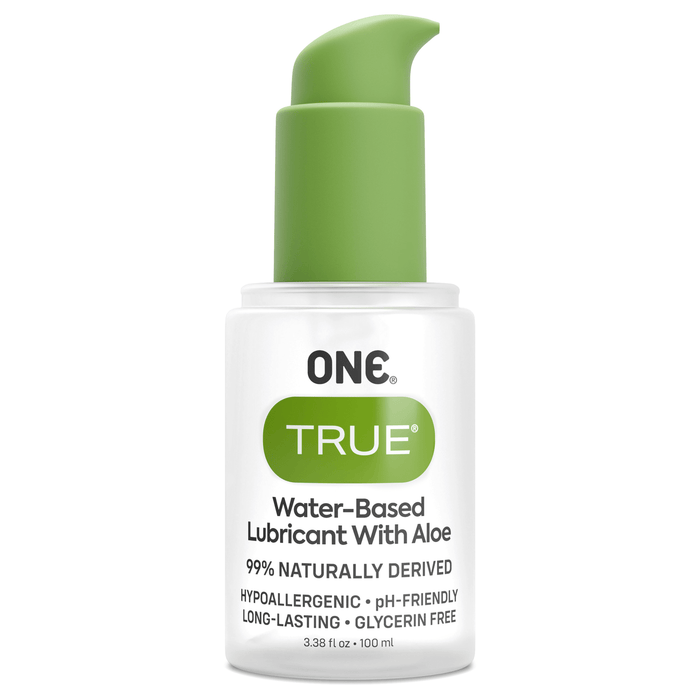True® Water - Based Lubricant With Aloe | True® Water - Based Lubricant With Aloe ONE®