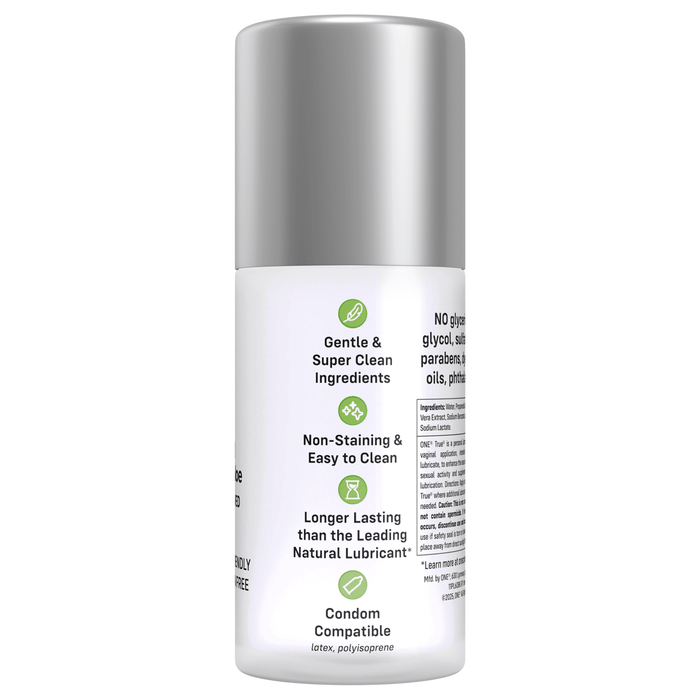 True® Water - Based Lubricant With Aloe | True® Water - Based Lubricant With Aloe ONE®