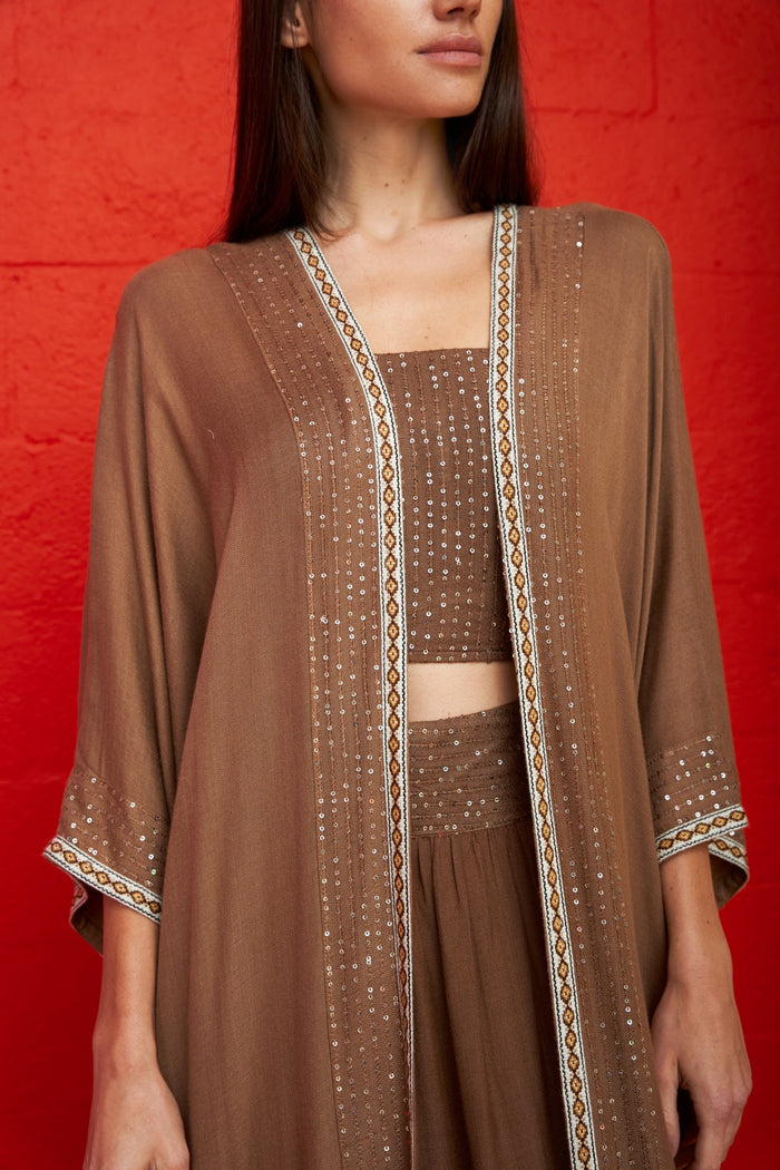 Vanessa Sequin Kimono