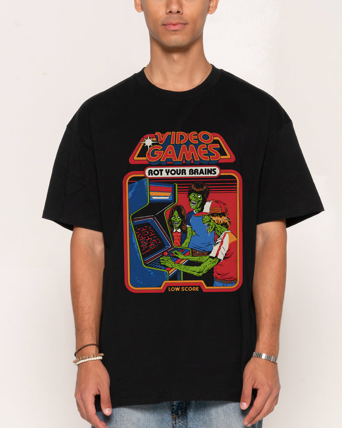 Video Games Rot Your Brains T-Shirt