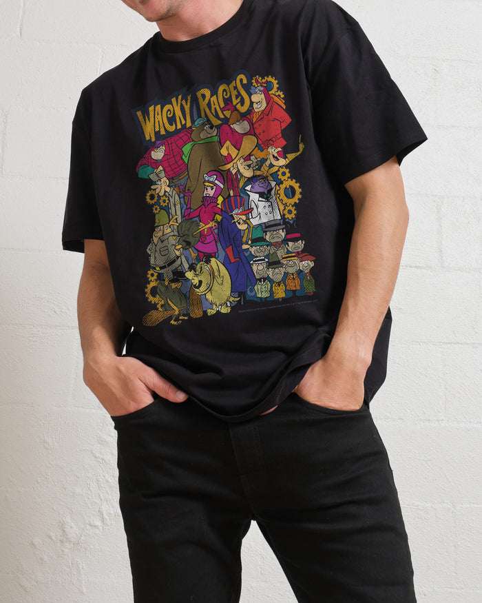Wacky Races Collage T-Shirt Australia Online