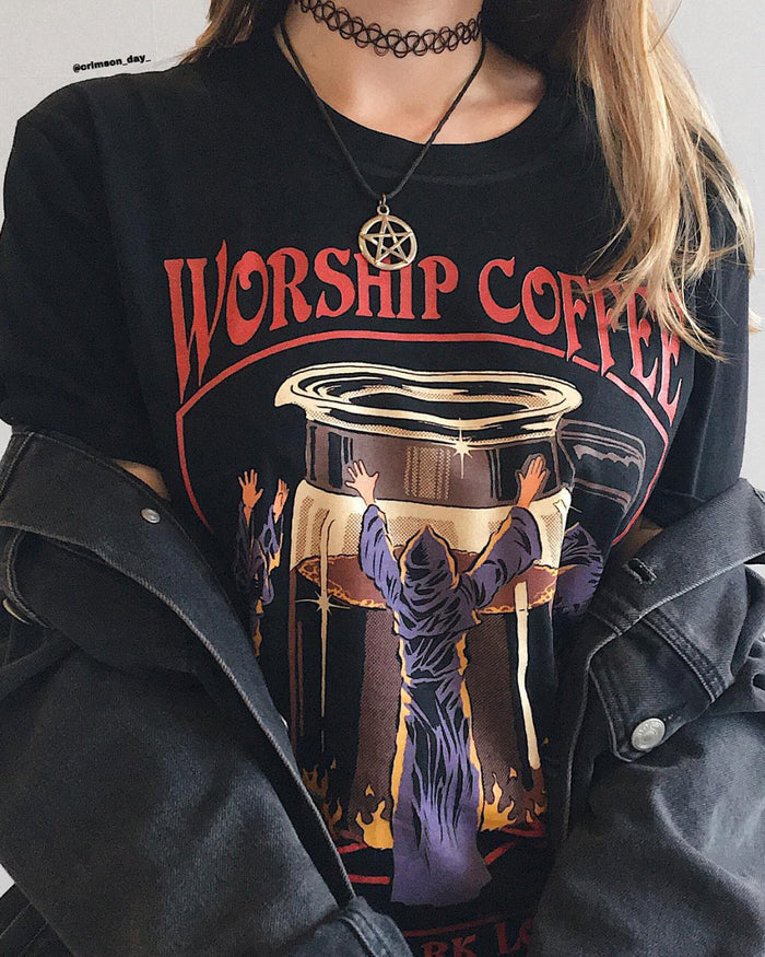 Worship Coffee T-Shirt Australia Online