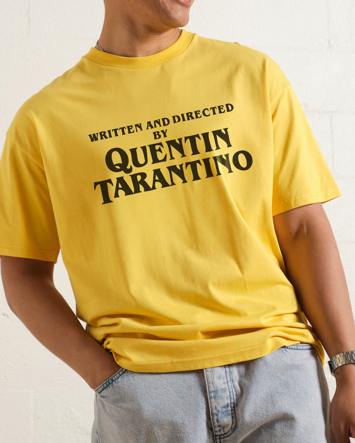 Written and Directed by Quentin Tarantino T-Shirt